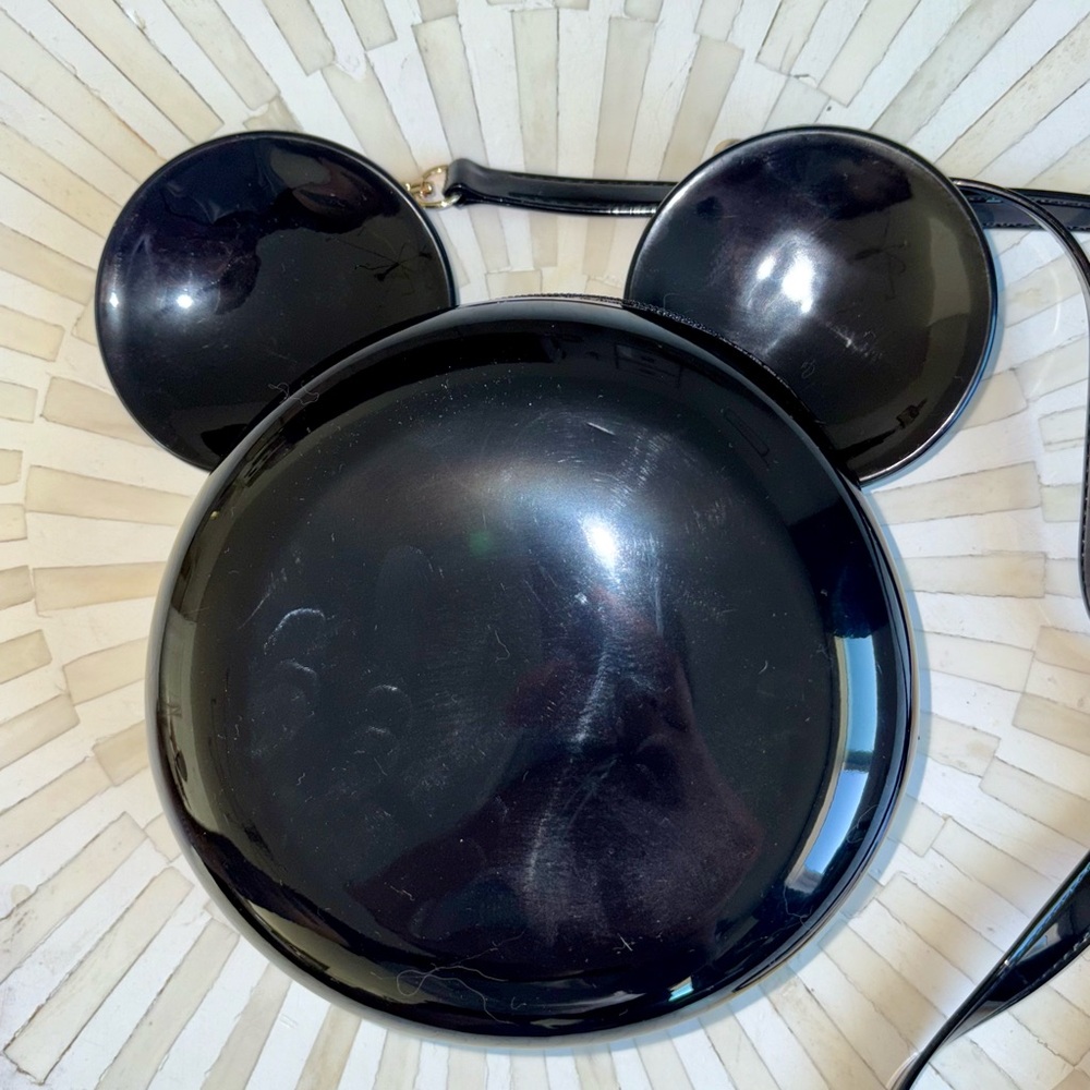 Disney Black Mickey Mouse Crossbody Bag